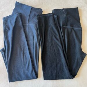 Set of 2 Vuori Clean Elevation Leggings. Used Condition